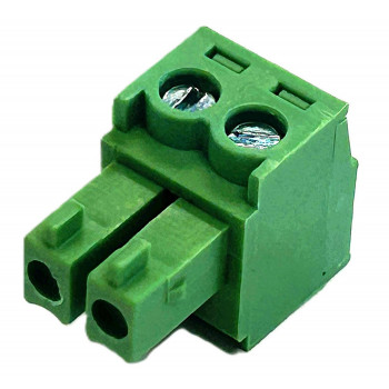 VIVOLINK 2-pólový zelený konektor Phoenix, rozstup 5,08 mm, skrutková svorka, 12 A, 320 V