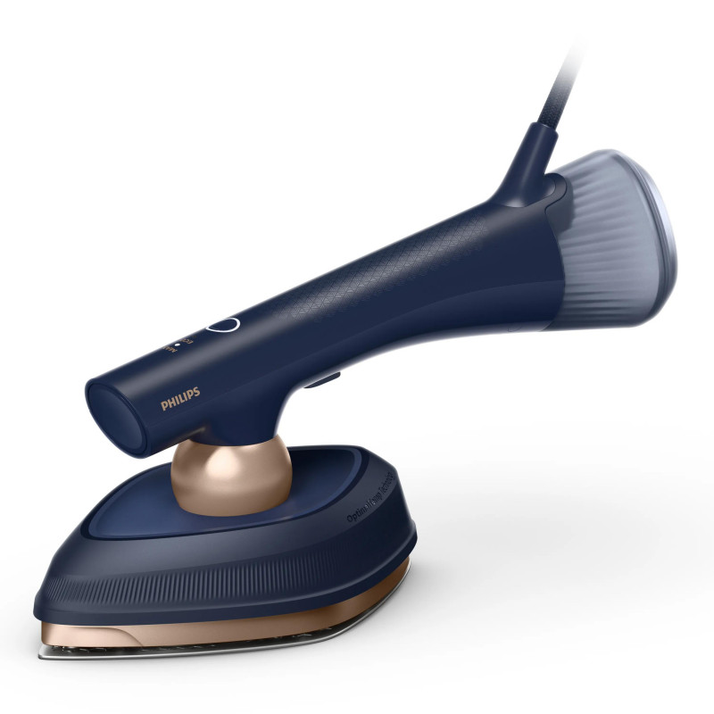 Philips OneTurn 2-in-1 parná žehlička GC215/20 Navy Blue