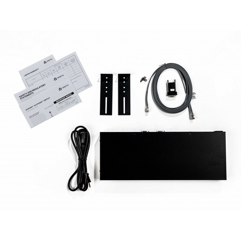 Vertiv AV3216-202 2x16 CAT5 digitálny KVM prepínač - 16-portový