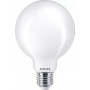 Philips LED Classic 60W G93 E27 teplá biela matná nestmievateľná guľová žiarovka