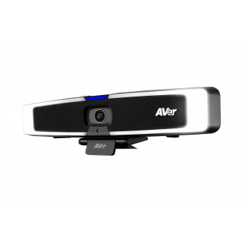 AVer VB130 4K USB video-soundbar s inteligentným osvetlením, 4x digitálny zoom, 120° zorné pole, AI auto-tracking, beamforming mikrofón, 10W reproduktor, PoE+
