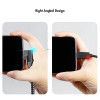 LogiLink CU0100 USB-C na USB-A adaptérový kábel, 0,2 m, 10 Gbps, 90° zahnutý, čierny