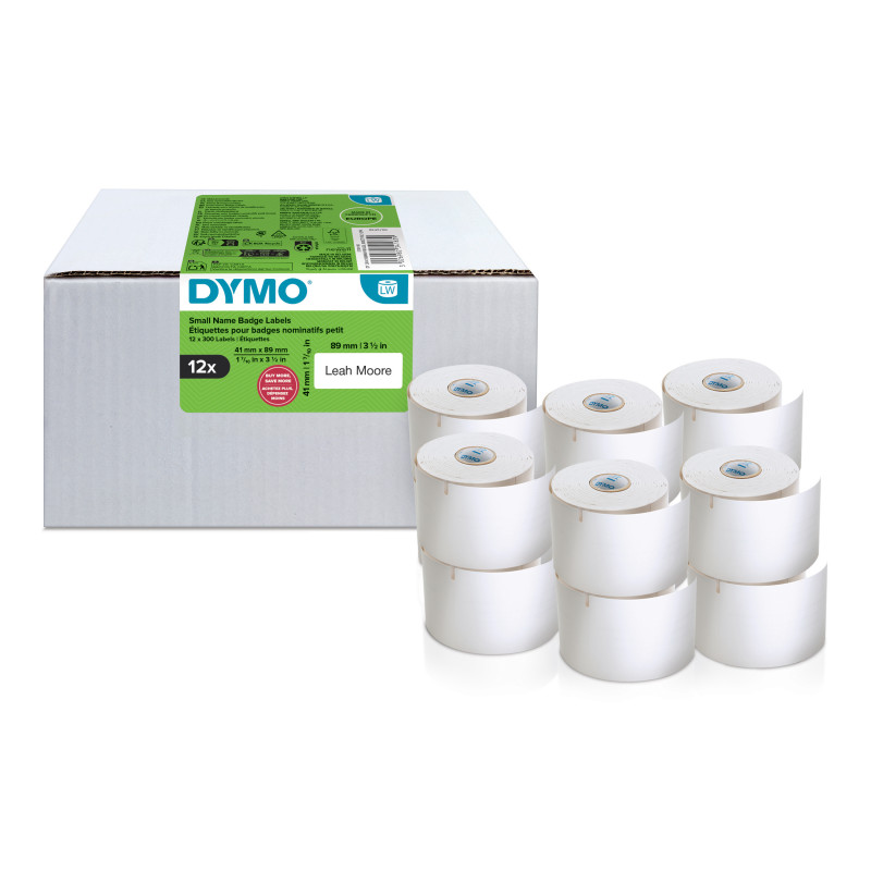 DYMO LabelWriter menovky etikety, 89 x 41 mm, biela, odnímateľné lepidlo, 150 etikiet (2234183)