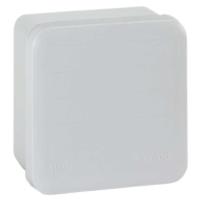 Legrand 092011 rozvodná krabica 80 x 80 x 45 mm svetlosivá IP55