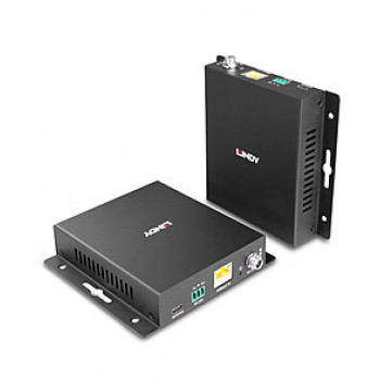 Lindy 100m Cat.6A Type-C 4K60 video a dátový HDBaseT 3.0 extender (39347)
