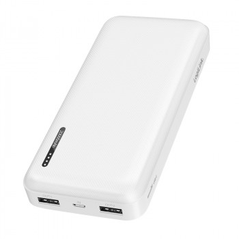 LogiLink PA0323W power banka 20000 mAh biela - 2x USB-A, 1x USB-C, 20W PD
