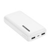 LogiLink PA0323W power banka 20000 mAh biela - 2x USB-A, 1x USB-C, 20W PD