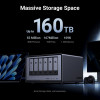 Ugreen NASync DXP6800 Pro 6-Bay NAS systém, Intel Core i5-1235U, 8GB DDR5, 2x10GbE + 2x2.5GbE, 2xM.2 NVMe, 2xUSB3.2 Gen2, HDMI, PCIe 4.0 25899