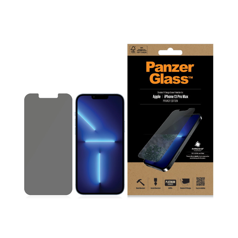 PanzerGlass P2743 ochranná fólia displeja z tvrdeného skla pre Apple iPhone 13, 13 Pro, 14