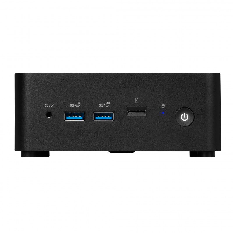 MSI Cubi NUC 1M-021DE Mini PC Barebone - Intel Core 5 120U, 8GB RAM, 512GB SSD, Windows 11 Pro, čierna 00B0B111-021