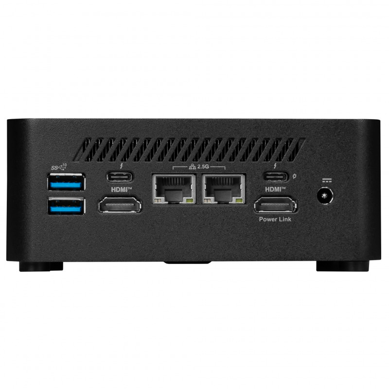 MSI Cubi NUC 1M-021DE Mini PC Barebone - Intel Core 5 120U, 8GB RAM, 512GB SSD, Windows 11 Pro, čierna 00B0B111-021