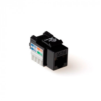 ACT CAT5E Keystone Jack UTP Punch Down čierny (TD5014)