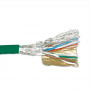 ACT Cat6 S/FTP 305m sieťový inštalačný kábel zelený FP657B