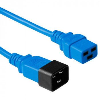 ACT Advanced Cable Technology C19 na C20 napájací kábel 1,2 m modrý (AK5093)