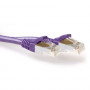 ACT 10 m fialový Cat6a S/FTP LSZH Snagless patch kábel FB8710