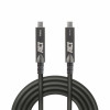 ACT USB-C 3.2 Gen2 aktívny optický kábel (AOC), pre dotykové panely, video, dáta, napájanie, 15m (AK4335)