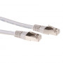 ACT IB4030 Cat6a S/FTP PiMF patch kábel, 30m, sivý, 10GBase-T, 500MHz, RJ45