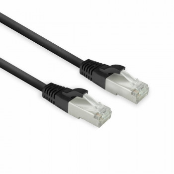 ACT FB8130 CAT8 U/FTP LSZH Slimline patch kábel 0,15m čierny