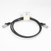 ACT FB8130 CAT8 U/FTP LSZH Slimline patch kábel 0,15m čierny