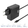 ACT USB-C napájací zdroj pre notebook 100W s Power Delivery profilmi, 2 m (AC2015)