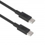 ACT USB 2.0 240W nabíjací/dátový kábel USB-C na USB-C, čierny, 2 m (AC3087)