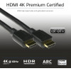 ACT AK3947 HDMI kábel 6,1 m 4K 60Hz HDR ARC 18 Gbps čierny