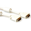 ACT DVI-D Dual Link kábel M/M slonovina 10m (AK3634)