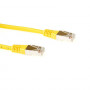 ACT FB9802 Cat6 S/FTP PIMF patch kábel, žltá, 2m, 10 Gbps, RJ45