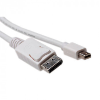 ACT AK3966 Mini DisplayPort na DisplayPort kábel 3m biela