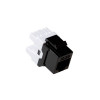 ACT CAT5e UTP Keystone Jack RJ45 Punch Down čierny TD5012