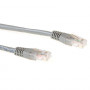 ACT sivý 3 m LSZH U/UTP CAT6 patch kábel s RJ45 konektormi IB9003