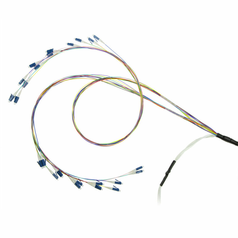 ACT 10 m singlemode 9/125 OS2 interiérový/exteriérový kábel 24 vlákien s LC konektormi (RL4401)