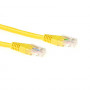 ACT žltý 1,5m LSZH U/UTP CAT6 patch kábel s RJ45 konektormi IB9851