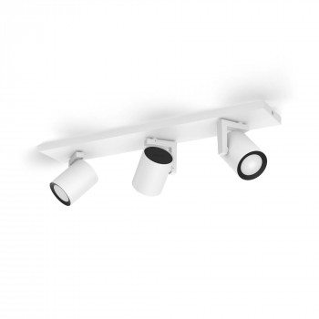 Signify Philips Hue White & Color Ambiance Argenta 3-bodové stropné svietidlo biela