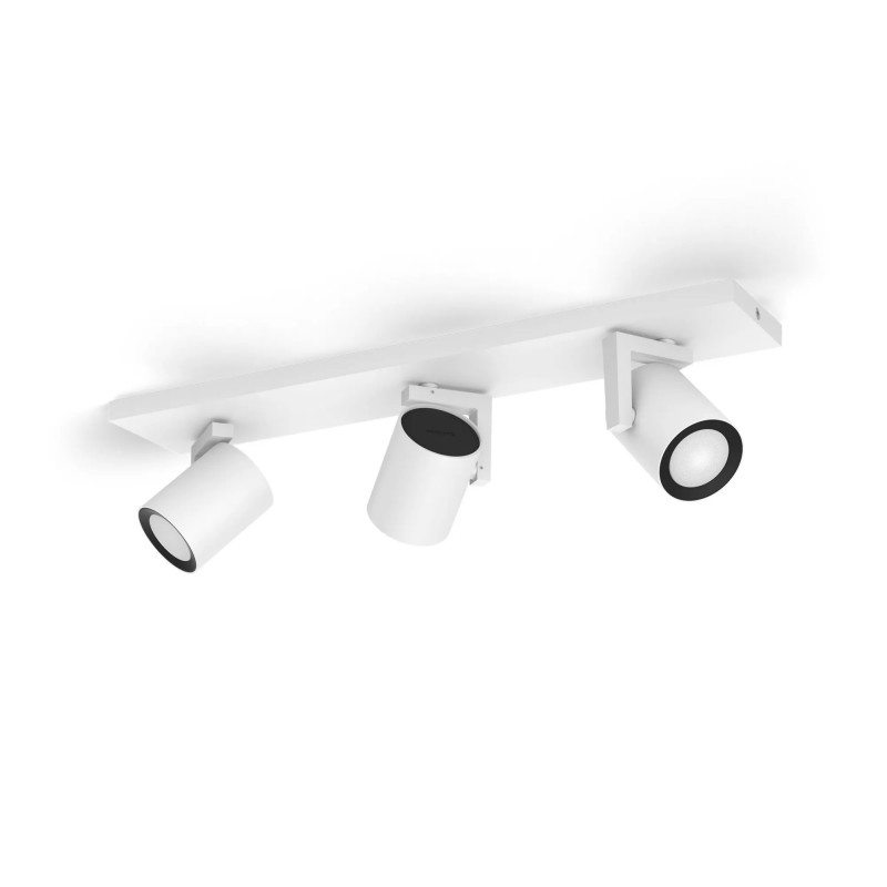 Signify Philips Hue White & Color Ambiance Argenta 3-bodové stropné svietidlo biela