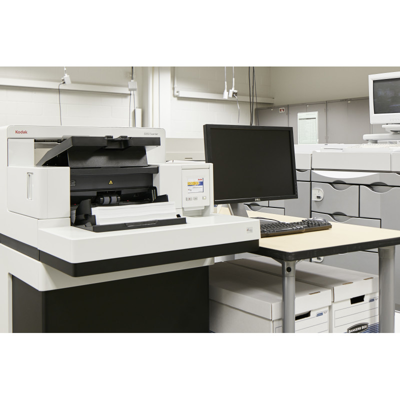 Kodak i5850 Produkčný dokumentový skener - Duplex, 600 dpi, 210 strán/min., 750-listový ADF, USB 2.0
