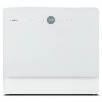 Medion DWT50 (MD 37775) voľne stojaca umývačka riadu šírka 50 cm, 9 súprav riadu, energetická trieda F, biela