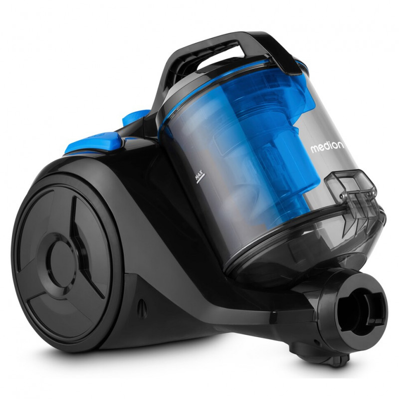 Medion E2001 tyčový vysávač 18 kPa 2L HEPA filter čierny modrý