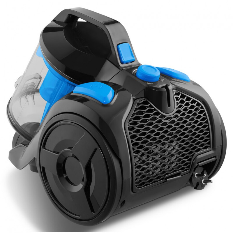 Medion E2001 tyčový vysávač 18 kPa 2L HEPA filter čierny modrý
