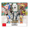Nintendo Splatoon Raiders amiibo balenie 3 ks: Mako, Muri a Mantaro (Deep Cut) - NFC figúrky pre Switch