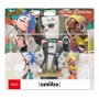 Nintendo Splatoon Raiders amiibo balenie 3 ks: Mako, Muri a Mantaro (Deep Cut) - NFC figúrky pre Switch