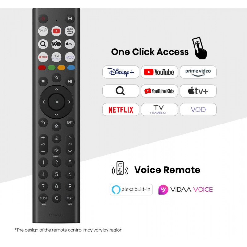 Hisense 98E7Q 98 palcov 4K QLED Smart TV (Dolby Vision IQ, HDR10+, VIDAA U, Dolby Atmos, 4x HDMI, 2x USB, Wi-Fi, Bluetooth, DVB-T2/C/S2)
