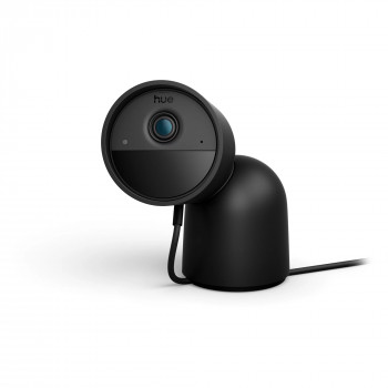 Philips Hue Secure Wired kamera so stojanom, 2K rozlíšenie videa, čierna