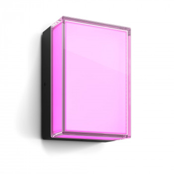 Philips Hue WACA Scenova obdĺžnikové nástenné svietidlo čierna