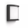 Philips Outdoor ultra efektívne Samondra nástenné svietidlo 3,8W, 2700 Kelvin antracit