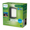 Philips Outdoor ultra efektívne Samondra nástenné svietidlo 3,8W, 2700 Kelvin antracit