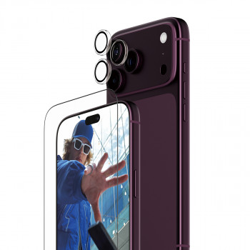 PanzerGlass 2-in-1 Essentials Bundle ochranná fólia displeja & ochrana objektívu fotoaparátu pre iPhone 18 Pro Max