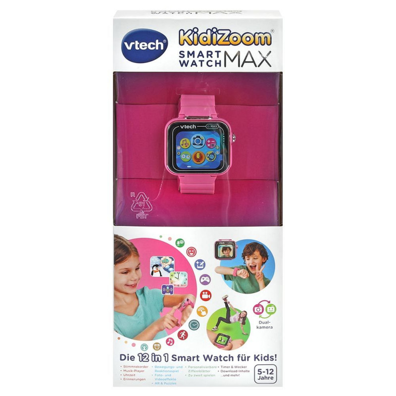 VTech KidiZoom Smart Watch MAX Smartwatch, ružové