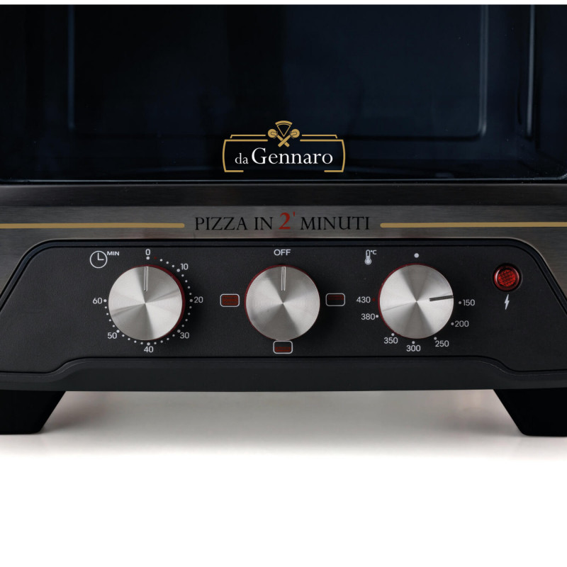 Ariete pizza pec DA GENNARO červená/nerez 2200W pre pizze do 30cm