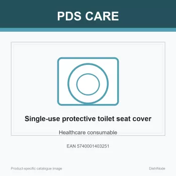 PDS CARE kryt toaletného sedadla s vekom, 10 cm